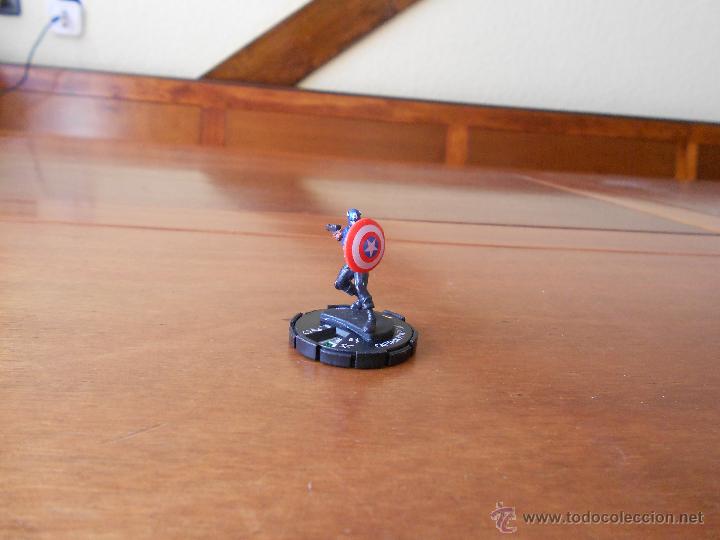 Figuras y mu&ntilde;ecos Marvel: HEROCLIX: CAPIT&Aacute;N AM&Eacute;RICA ESCUDO REDONDO (MARVEL COMICS) - Foto 3