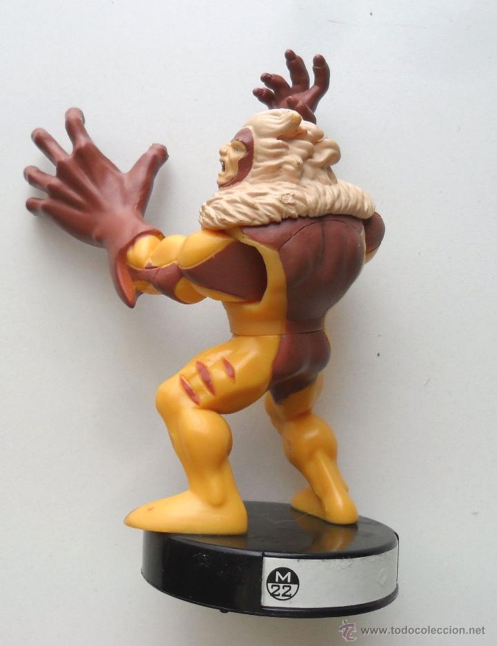 Figuras y mu&ntilde;ecos Marvel: FIGURA MARVEL ATTACKTIX SABRETOOTH HASBRO 2006 - Foto 5