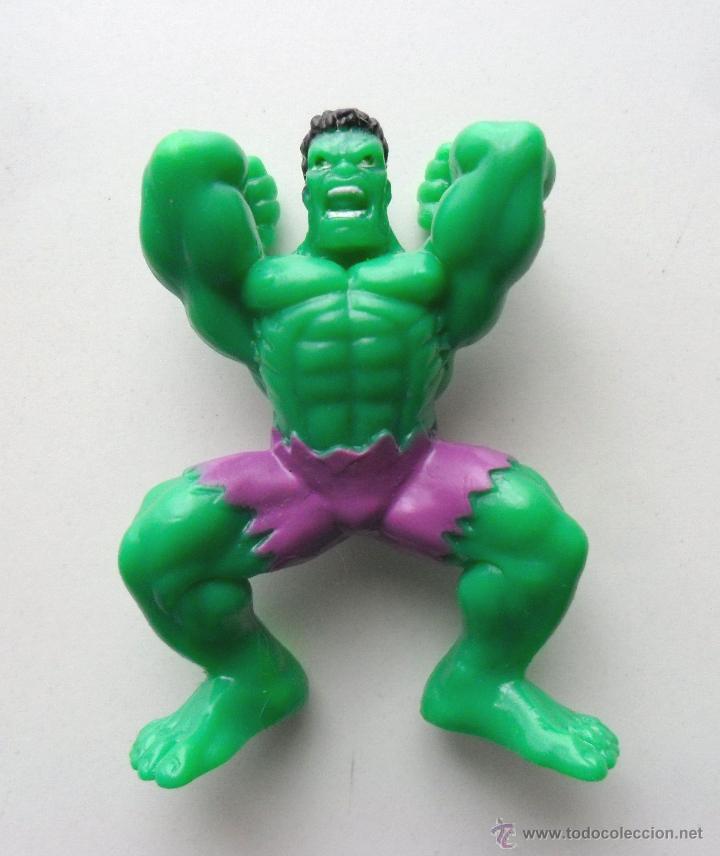 Figuras y mu&ntilde;ecos Marvel: THE HULK FIGURA DE PVC DE 5 CMS MARVEL 2003 - Foto 1