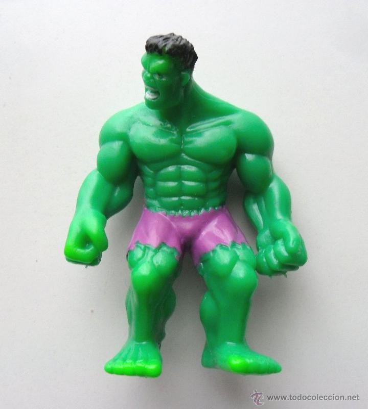 Figuras y mu&ntilde;ecos Marvel: THE HULK FIGURA DE PVC DE 5 CMS MARVEL 2003 - Foto 1