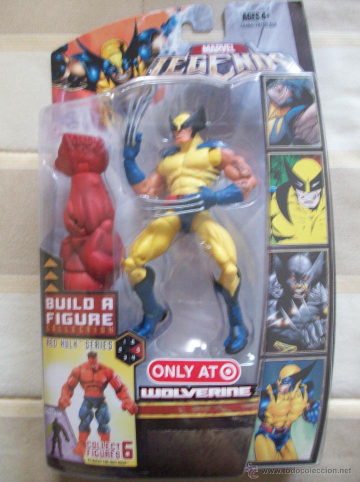 Figura Lobezno Wolverine Marvel Legends Red Hulk Series Blister Similar Dc Universe Classics