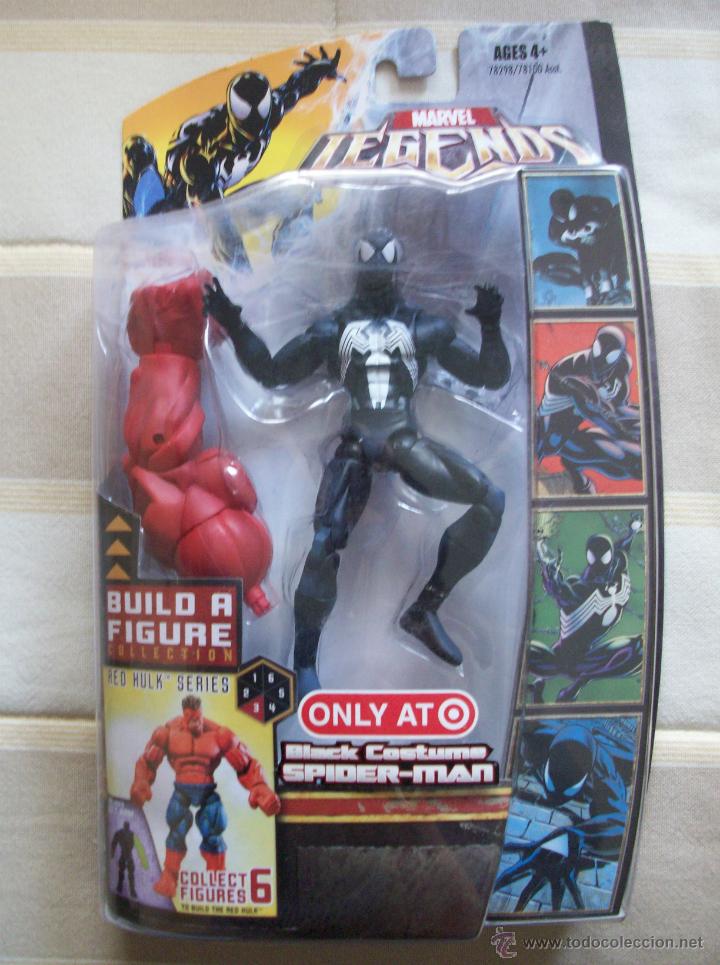 figura spiderman negro