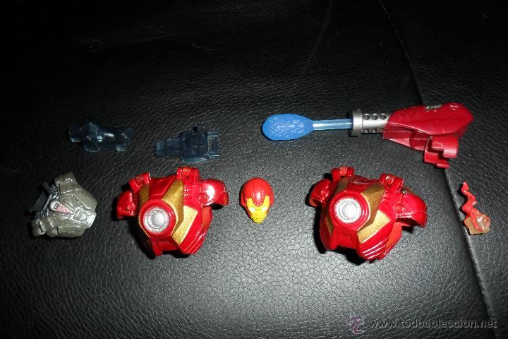 Figuras y mu&ntilde;ecos Marvel: LOTE ACCESORIO FIGURAS 11 centimetros MARVEL HASBRO. IRON-MAN - Foto 1