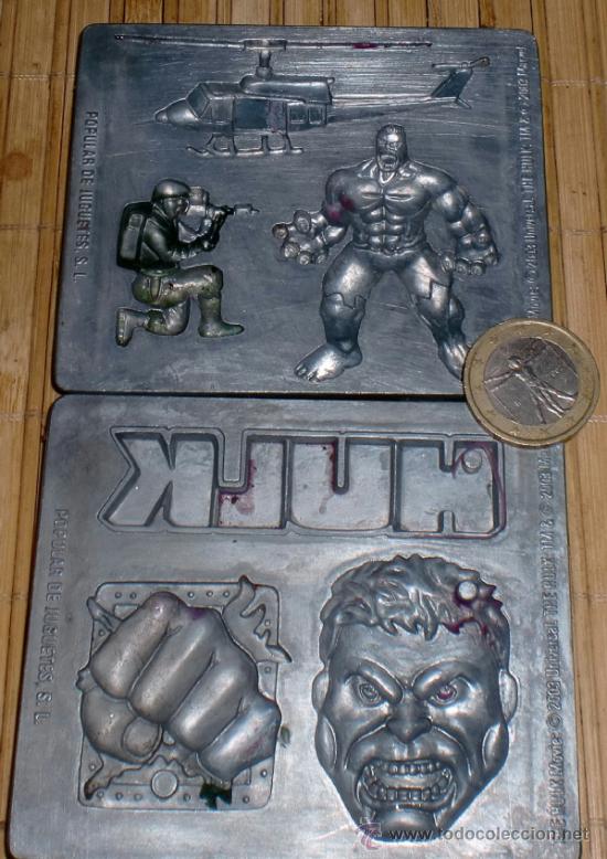 Figuras y mu&ntilde;ecos Marvel: Placas para hacer figuras de acci&oacute;n de marvel 2003 - Foto 1