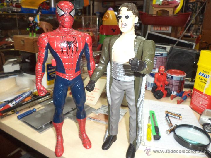 Figuras y mu&ntilde;ecos Marvel: Spiderman Vs. Dr.Octopus .Walkie Talkie Marvel 2004 - Foto 6