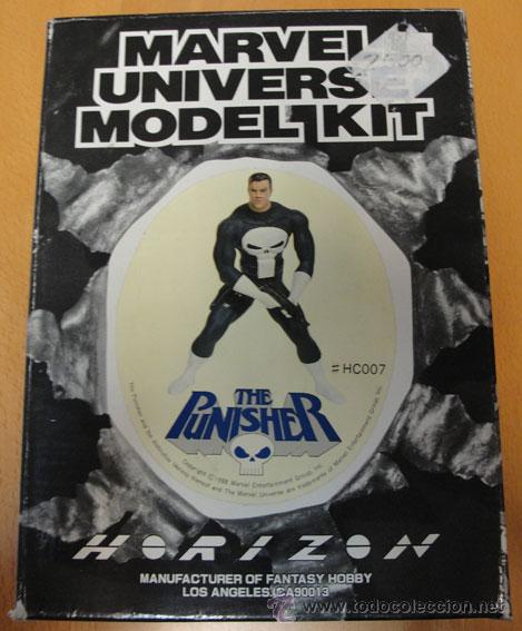 Figuras y mu&ntilde;ecos Marvel: THE PUNISHER -Marvel Universe Model Kit - Horizon 1988 - Foto 1