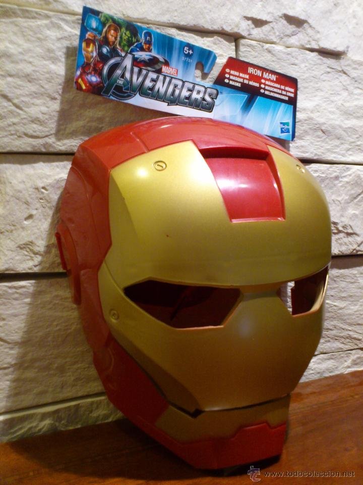 mascara - iron man - marvel- hasbro - avengers - Acquista Figure di Marvel  su todocoleccion