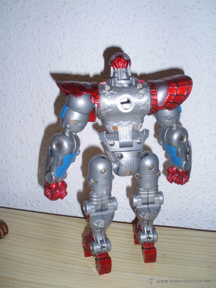 Figuras y mu&ntilde;ecos Marvel: figura robot spiderman a&ntilde;o 2005 - Foto 2