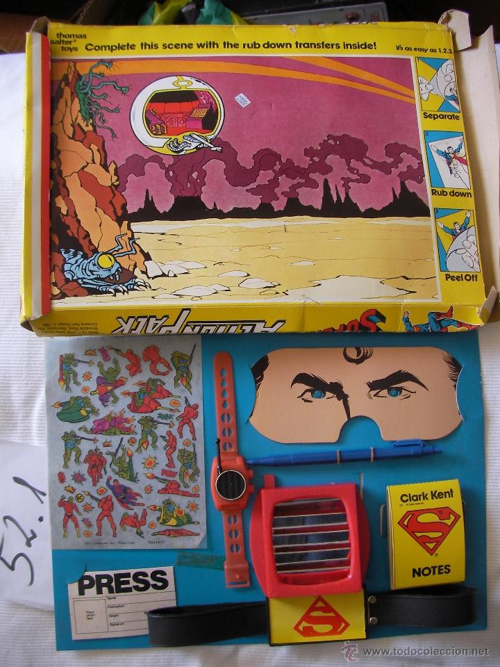Figuras y mu&ntilde;ecos Marvel: ANTIGUO PACK COMPLEMENTOS DE ACCION DE SUPERMAN - Foto 2