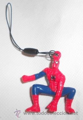 Figuras y mu&ntilde;ecos Marvel: COLGANTE PARA EL M&Oacute;VIL DE SPIDERMAN, MARVEL 07, 4 CM. - Foto 1
