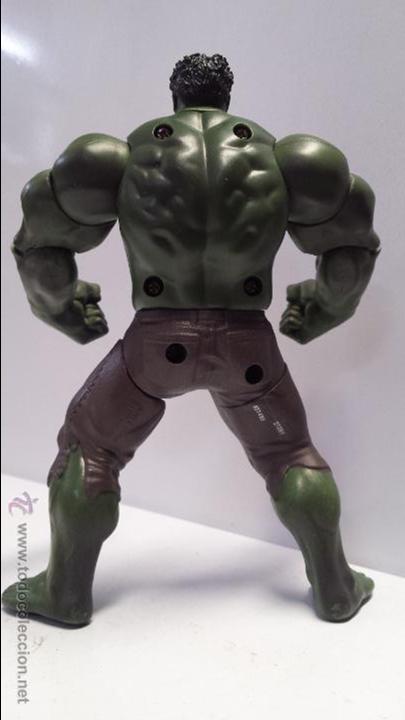 Figuras y mu&ntilde;ecos Marvel: FIGURA EL INCREIBLE HULK 2011 MARVEL ARTICULADO - - Foto 3