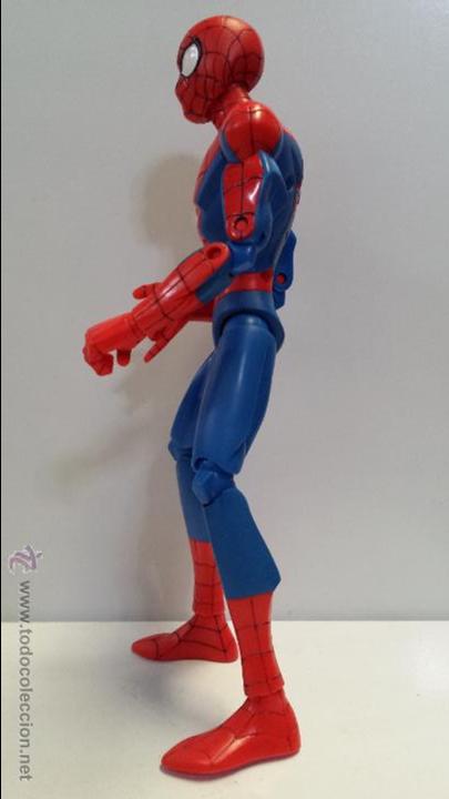 Figuras y mu&ntilde;ecos Marvel: FIGURA SPIDERMAN ARTICULADA Y CON SONIDO HASBRO 2008 - - Foto 2