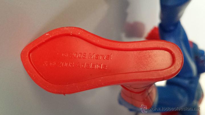 Figuras y mu&ntilde;ecos Marvel: FIGURA SPIDERMAN ARTICULADA Y CON SONIDO HASBRO 2008 - - Foto 6