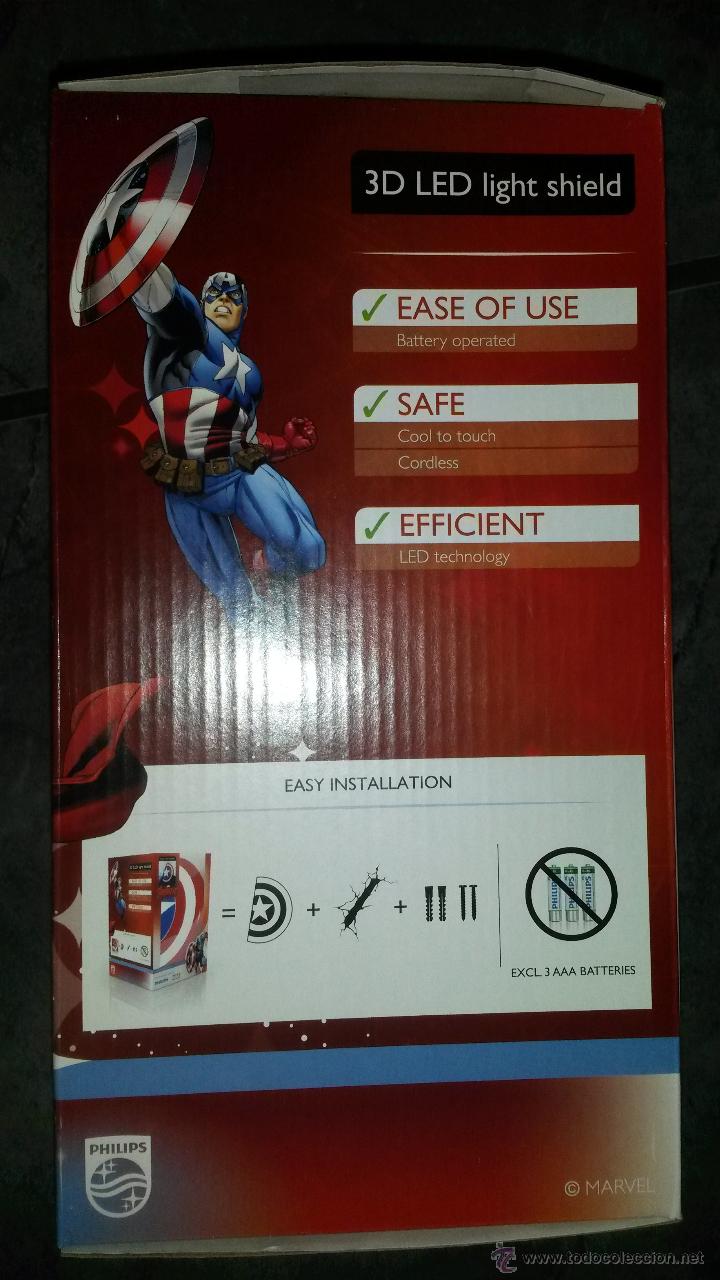 Figuras y mu&ntilde;ecos Marvel: Marvel legends (lampara de led) - Foto 2
