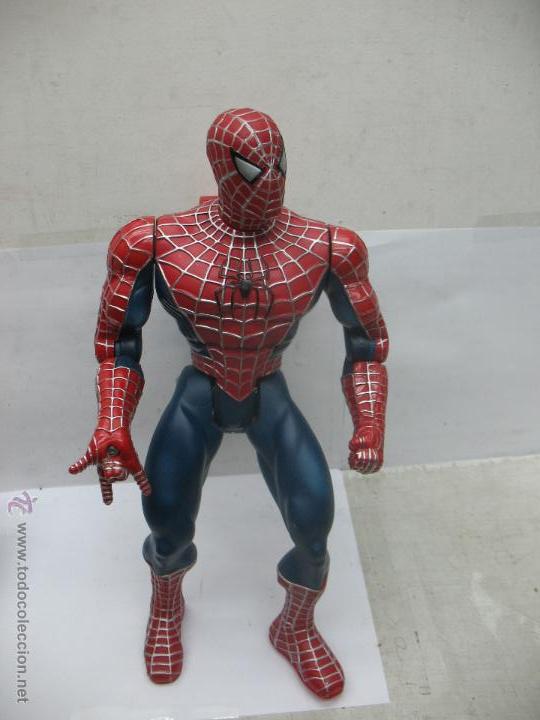 spider-man de plástico con mando para articular - Compra venta en  todocoleccion