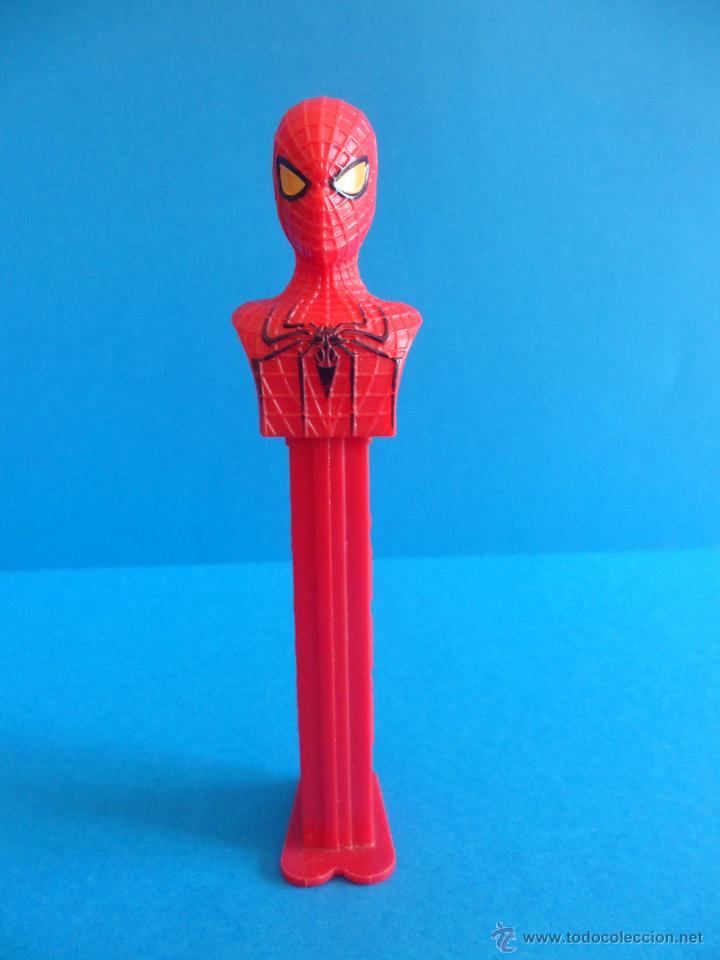 Figuras y mu&ntilde;ecos Marvel: Dispensador de Caramelos PEZ - Spiderman TM & Marvel 2012 - Foto 1