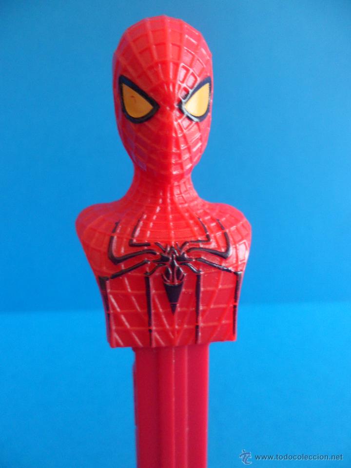 Figuras y mu&ntilde;ecos Marvel: Dispensador de Caramelos PEZ - Spiderman TM & Marvel 2012 - Foto 6