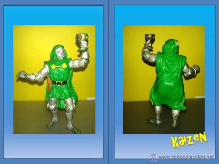 Figuras y mu&ntilde;ecos Marvel: FIGURA PLASTICO COMICS SPAIN DOCTOR MUERTE MARVEL 1987 DC COMICS 9 CMS - Foto 1