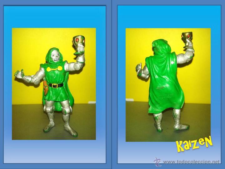 Figuras y mu&ntilde;ecos Marvel: FIGURA PLASTICO COMICS SPAIN DOCTOR MUERTE MARVEL 1987 DC COMICS 9 CMS - Foto 1