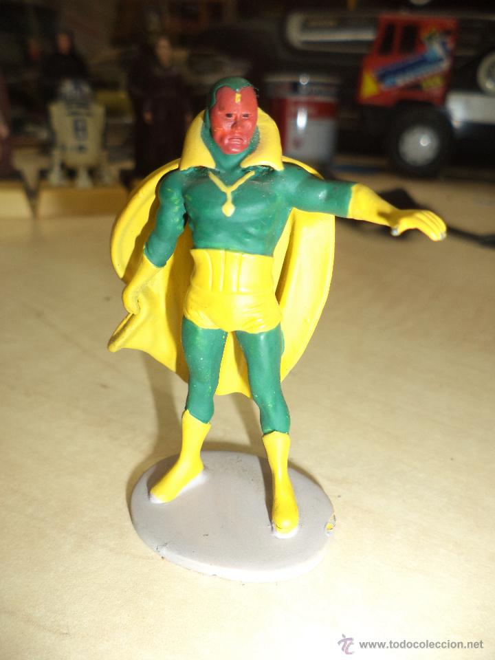 Figuras y mu&ntilde;ecos Marvel: Figura de plomo MARVEL 2004 La Visi&oacute;n.Los Vengadores. - Foto 1