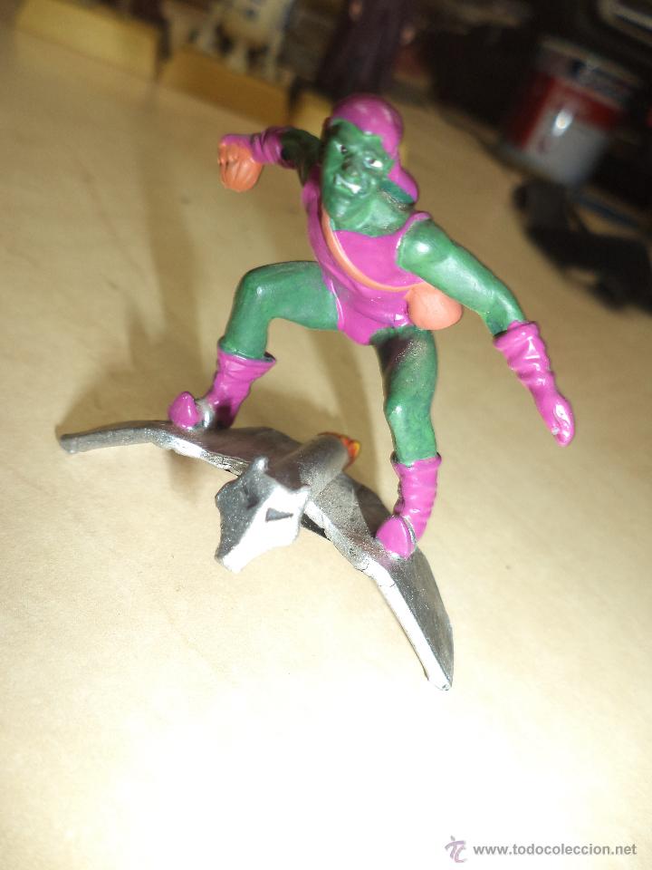 Figuras y mu&ntilde;ecos Marvel: Figura de plomo MARVEL 2004 Duendecillo Verde - Spiderman. - Foto 1
