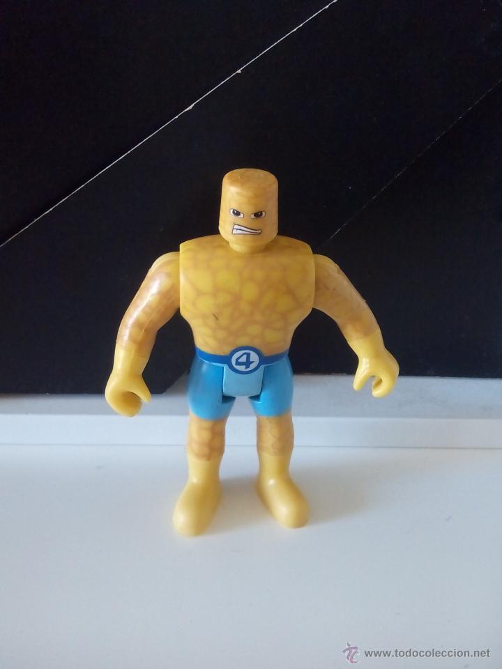 Figuras y mu&ntilde;ecos Marvel: Figura de La Cosa de 9 cms. Original de Marvel. Articulado. - Foto 1