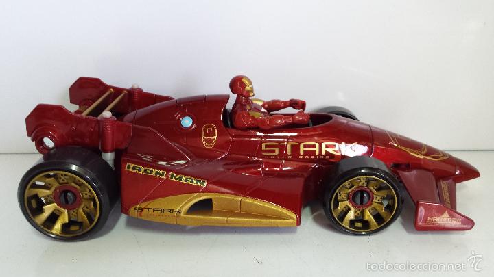 Figuras y mu&ntilde;ecos Marvel: MARVEL HASBRO 2010 COCHE IRON MAN 25CM CON FIGURA - Foto 3