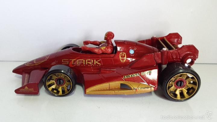 Figuras y mu&ntilde;ecos Marvel: MARVEL HASBRO 2010 COCHE IRON MAN 25CM CON FIGURA - Foto 6