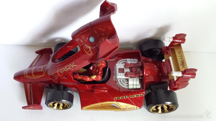 Figuras y mu&ntilde;ecos Marvel: MARVEL HASBRO 2010 COCHE IRON MAN 25CM CON FIGURA - Foto 12