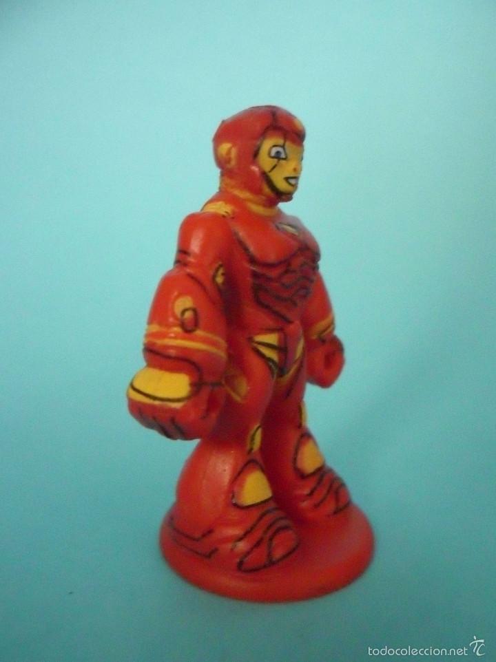 Figuras y mu&ntilde;ecos Marvel: MARVEL HEROES IRON MAN FIGURA TIPO KINDER 2008 - Foto 3