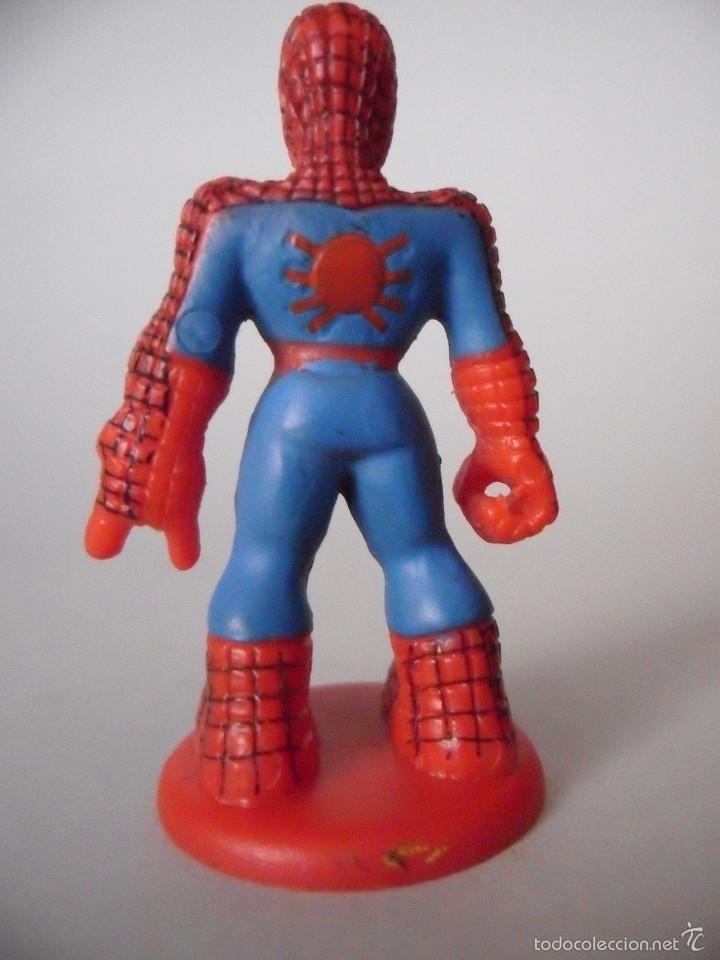 Figuras y mu&ntilde;ecos Marvel: MARVEL HEROES SPIDERMAN FIGURA TIPO KINDER 2008 - Foto 4
