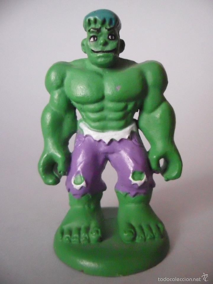 Figuras y mu&ntilde;ecos Marvel: MARVEL HEROES HULK FIGURA TIPO KINDER 2008 - Foto 1