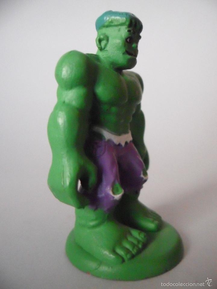 Figuras y mu&ntilde;ecos Marvel: MARVEL HEROES HULK FIGURA TIPO KINDER 2008 - Foto 3