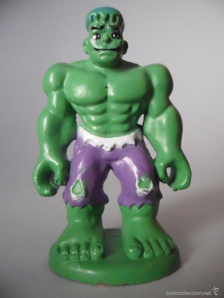 Figuras y mu&ntilde;ecos Marvel: MARVEL HEROES HULK FIGURA TIPO KINDER 2011 - Foto 1