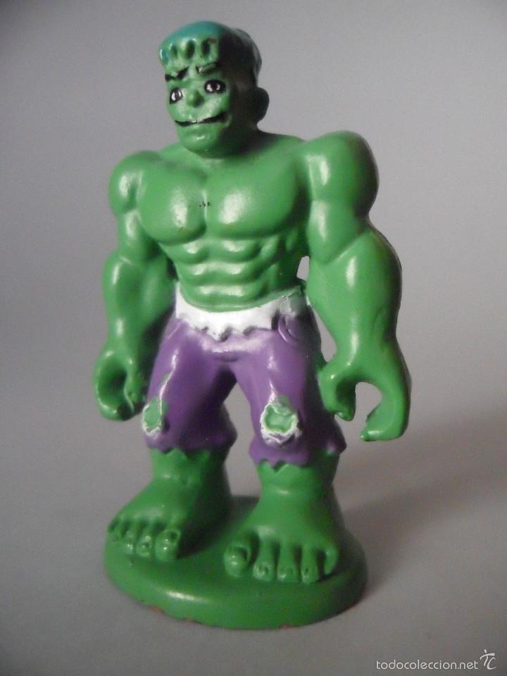 Figuras y mu&ntilde;ecos Marvel: MARVEL HEROES HULK FIGURA TIPO KINDER 2011 - Foto 2