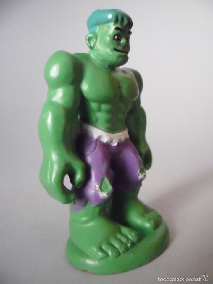 Figuras y mu&ntilde;ecos Marvel: MARVEL HEROES HULK FIGURA TIPO KINDER 2011 - Foto 3