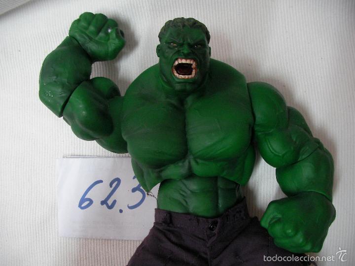 Figuras y mu&ntilde;ecos Marvel: GRAN FIGURA DE HULK CON PANTALON - Foto 2