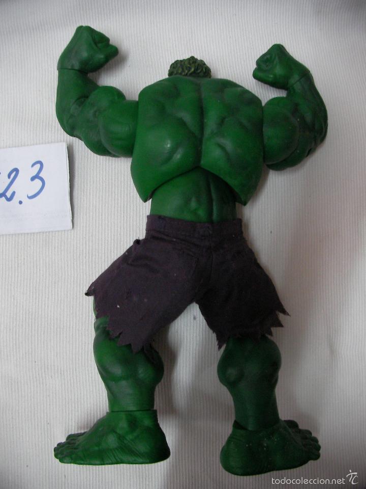 Figuras y mu&ntilde;ecos Marvel: GRAN FIGURA DE HULK CON PANTALON - Foto 3