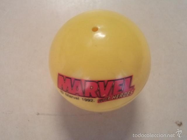Figuras y mu&ntilde;ecos Marvel: BOLA CON MU&Ntilde;ECO PVC MARVEL - DAREDEVIL - DAN DEFENSOR - Foto 3
