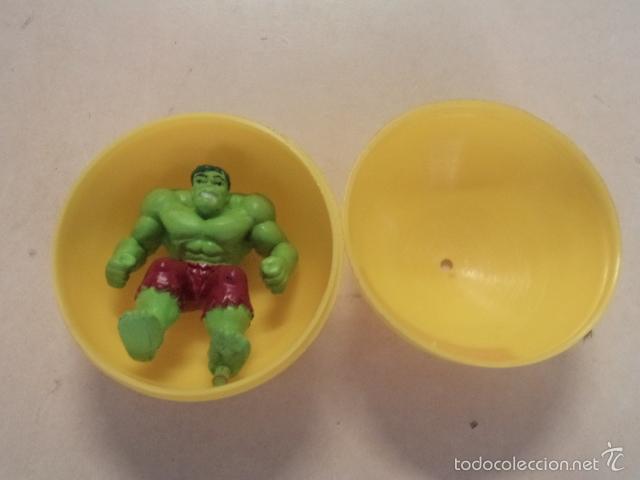 Figuras y mu&ntilde;ecos Marvel: BOLA CON MU&Ntilde;ECO PVC MARVEL - LA MASA - HULK - Foto 4