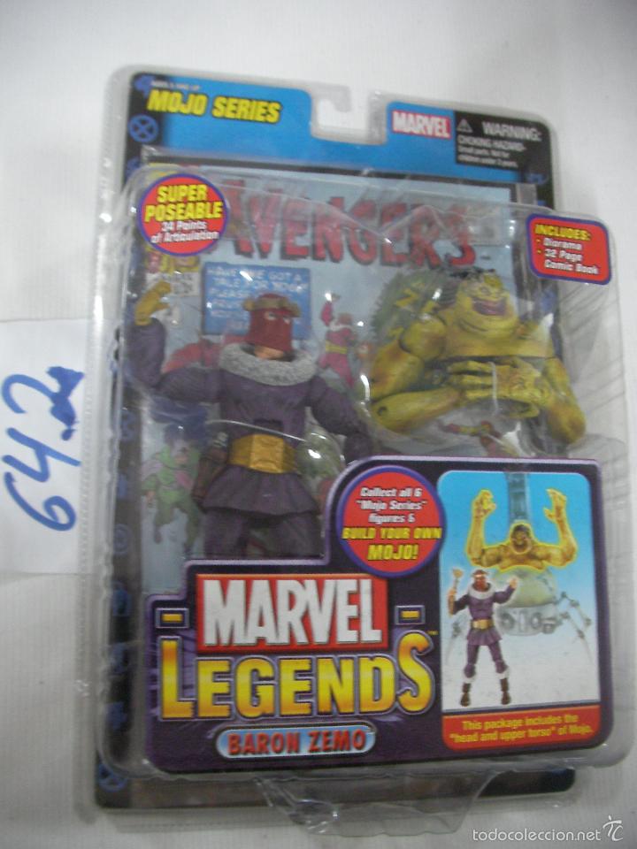 Figuras y mu&ntilde;ecos Marvel: ANTIGUO BLISTER MARVEL NUEVO SIN ABRIR CON COMIC - BARON ZEMO - Foto 1