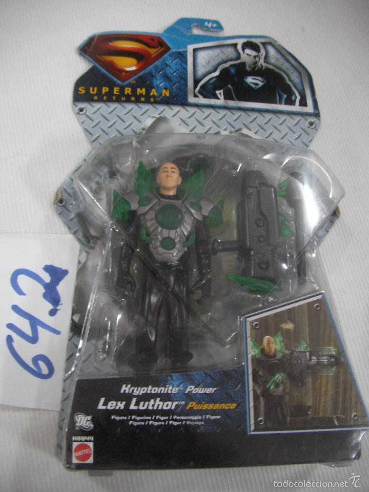 Figuras y mu&ntilde;ecos Marvel: ANTIGUO BLISTER MARVEL NUEVO FIGURA DE COMIC - LEX LUTHOR - Foto 1