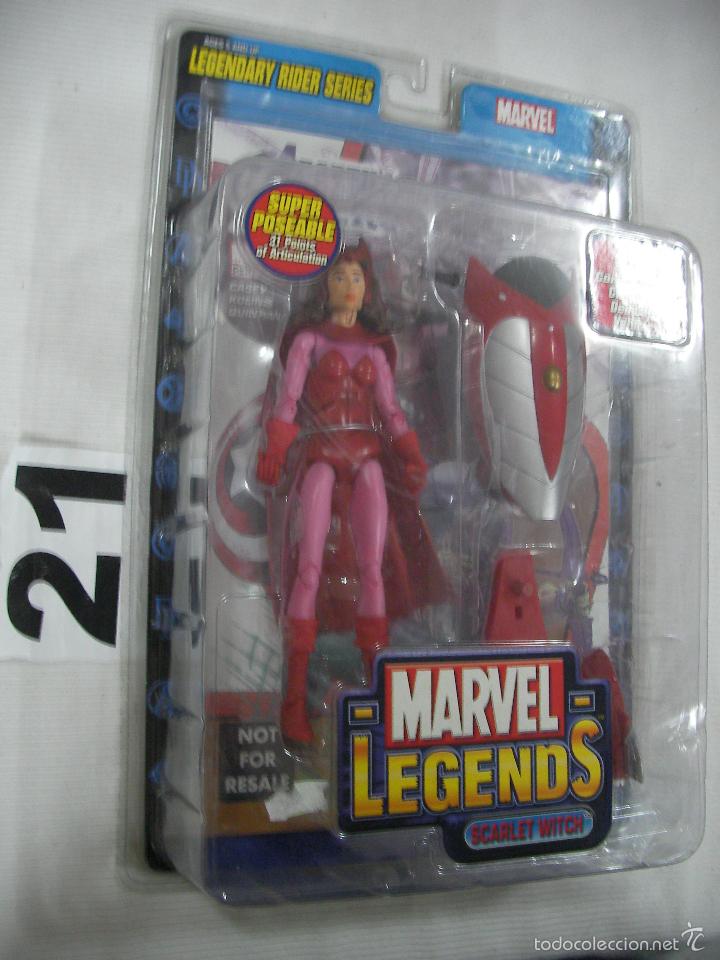 Figuras y mu&ntilde;ecos Marvel: ANTIGUO BLISTER MARVEL NUEVO SIN ABRIR CON COMIC - SCARLET WITCH - Foto 1