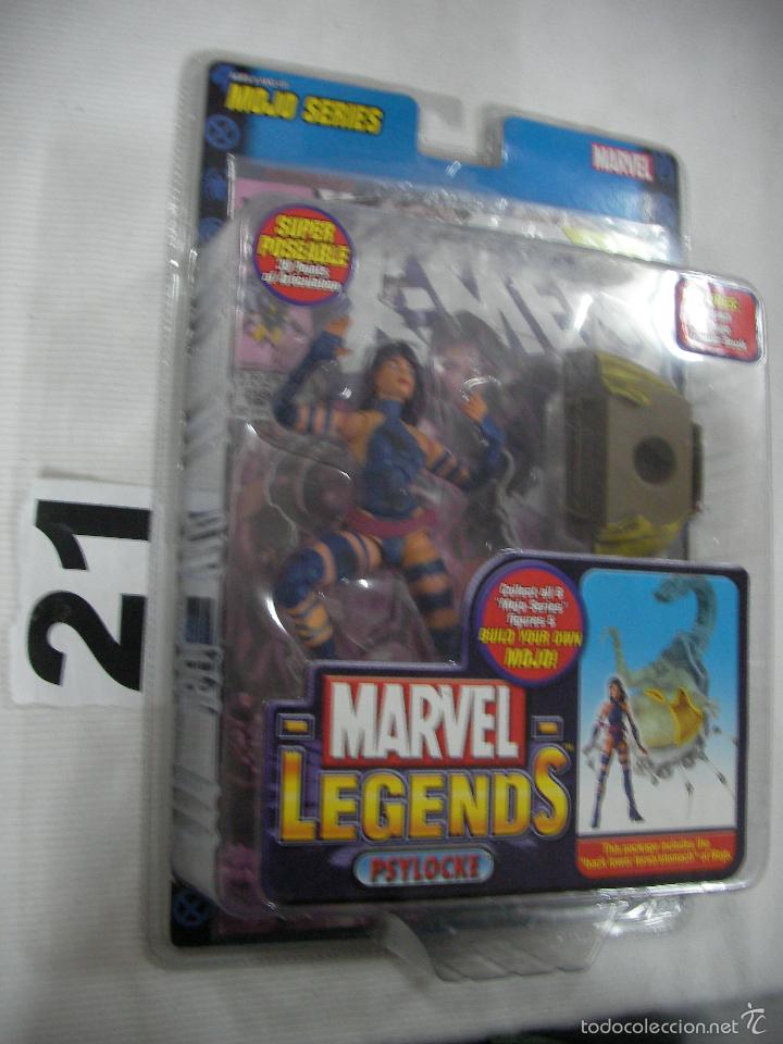 Figuras y mu&ntilde;ecos Marvel: ANTIGUO BLISTER MARVEL NUEVO SIN ABRIR CON COMIC - PSYLOCKE - Foto 1