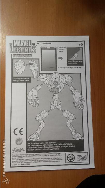 Figuras y mu&ntilde;ecos Marvel: MARVEL LEGENDS INSTRUCCIONES DE ONSLAUGHT - Foto 1