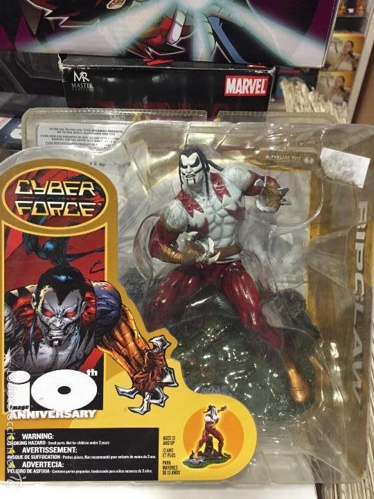Figuras y mu&ntilde;ecos Marvel: FIGURA RIPCLAW CYBER FORCE MARVEL MCFARLANE TOYS - Foto 1