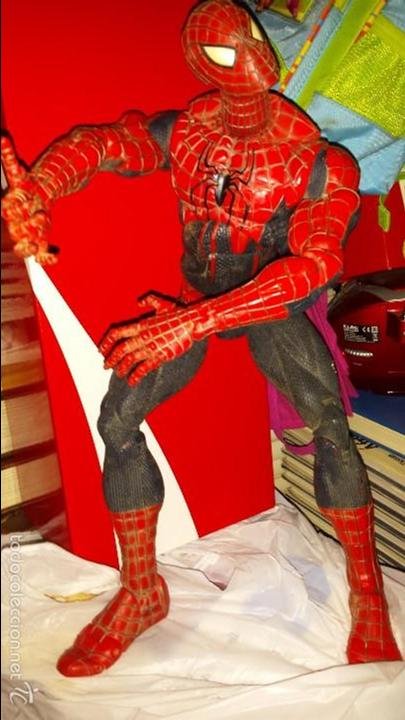 spiderman muñeco superarticulado 67, Spider-Man 2, 45cm, único, raro,  articulado