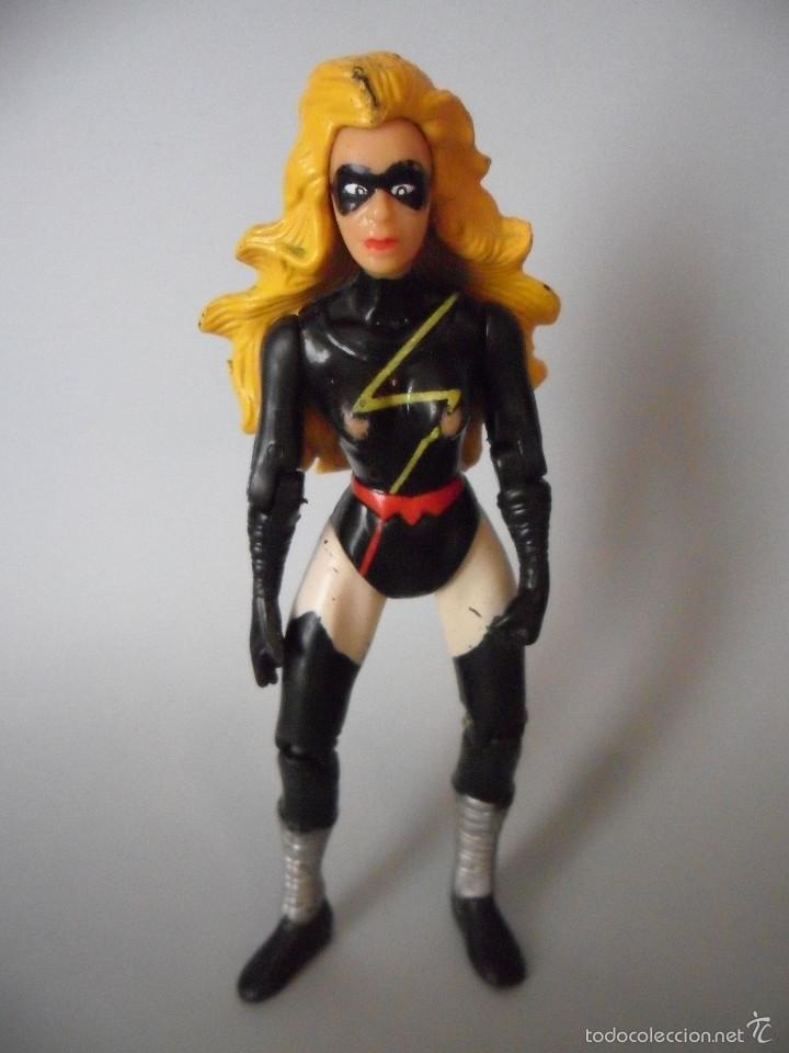 Figuras y mu&ntilde;ecos Marvel: MS. MARVEL RARA FIGURA TOY BIZ BOOTLEG - Foto 1