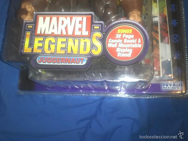 Figuras y mu&ntilde;ecos Marvel: MARVEL LEGENDS Serie 6 JUGGERNAUT variante rar&iacute;sima con 4 comics - Foto 2