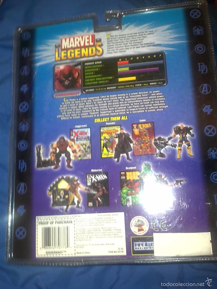 Figuras y mu&ntilde;ecos Marvel: MARVEL LEGENDS Serie 6 JUGGERNAUT variante rar&iacute;sima con 4 comics - Foto 3